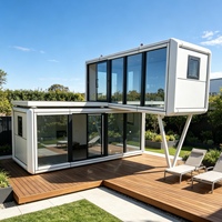 Maisonnette préfabriquée Apple Cabin de 20 pieds, maisonnette moderne, studio, conforme aux normes australiennes, bureau modulaire pour location en extérieur