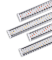Haute PPFD Samsung LM281B aluminium Linkable T12 LED à spectre complet barre lumineuse de croissance 25W 30W 40W pour lumière agricole verticale