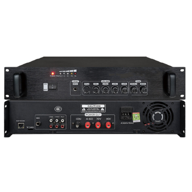 High Quality 500W PA Audio Network Amplifier Good for Broadcasting-Digital IP Lan Internet Receiver Amplifiers Product Category