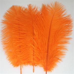 Vente en gros de plumes d'<span class=keywords><strong>autruche</strong></span> blanches naturelles pour décoration d'intérieur de festival de mariage 15-20cm - Product Image 2