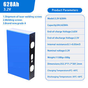 Produk baru 2025 Mb56 Lifepo4 628ah LF560K L280K MB56 MB65 LF 560K 560AH 3.2V EVE Lifepo4 prisma Lithium Ion sel baterai - Product Image 3