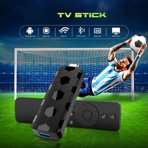 Clé TV intelligente personnalisée MORTAL R3 Plus, la plus récente, pour <span class=keywords><strong>football</strong></span>, ATV, Android 14.0, WiFi6, RK3518, HD 8K, Fire TV Stick - Product Image 2