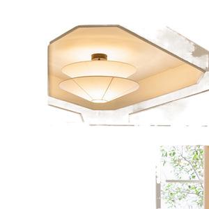 Plafonnier crème style français 50cm 60cm 80cm LED multi-têtes à montage en surface pour chambre et salon - Product Image 5