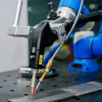 Robot de Soldadura y Corte Láser Industrial CRP-RA32-20-J con Comandos de Programación Dedicados para Automatización