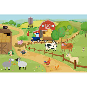 Jeu éducatif magnétique Ranch Jouet en carton sûr pour enfants Développer la motricité fine et l'imagination Jouets <span class=keywords><strong>math</strong></span>ématiques - Product Image 6