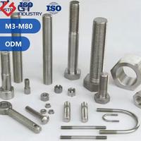 M36 M42 Stainless Steel 304 316 Zinc Plated Black Threaded Rods Nut Washer Steel Bolts Nuts