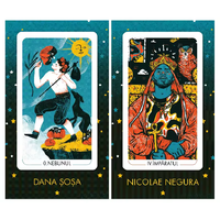 Vente en gros de cartes de jeu personnalisées, oracles signifiant livre en langue russe, jeu de cartes de jeu imprimées, cartes de tarot avec guide
