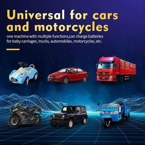 Nuovi arrivi Cargador Bateria Carro AGM GEL portatile In caricabatteria per auto elettrica 12V <span class=keywords><strong>6V</strong></span> 10Ah - Product Image 5