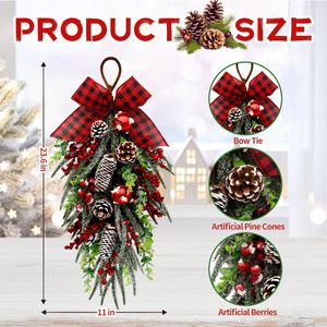 Merry Tree - Decoraciones Navideñas de Pared Mini, Modernas y Ecológicas, de PE, Hechas en China, a Bajo Precio, Decoración Nórdica para Interiores - Product Image 3