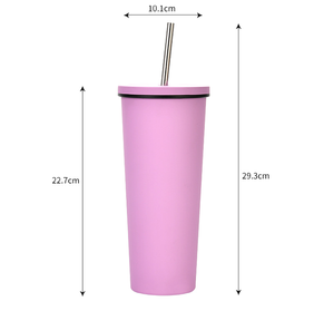 Tasses à café en acier inoxydable et plastique en gros, capacité 16oz (1000ml), couleurs personnalisées, style américain, pour extérieur et maison, Vietnam - Product Image 5