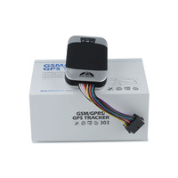 COBAN Vente Directe TK GPS303F Traceur GPS Voiture Antivol GSM/GPRS Batterie Lithium Alarme SOS Précision Filaire 5m Latine