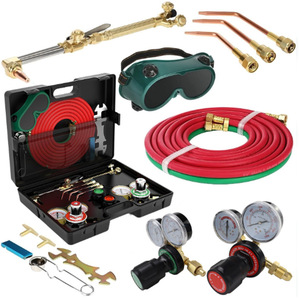 Juego de soldadura y corte a gas de uso medio WQ, regulador de propano de 2.525Mpa, reductor de presión de oxígeno de dos etapas WQ 001 - Product Image 2