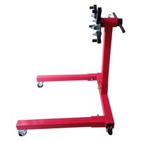 Cric de levage 1250LBS Portable Support de réparation de moteur de rotation facile et pratique Support de moteur