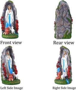 Statue <span class=keywords><strong>de</strong></span> la Vierge Marie <span class=keywords><strong>de</strong></span> <span class=keywords><strong>Lourdes</strong></span>, 8 pouces, en prière, figurine <span class=keywords><strong>de</strong></span> la Sainte Vierge Marie ; Décoration religieuse catholique pour la maison - Product Image 2