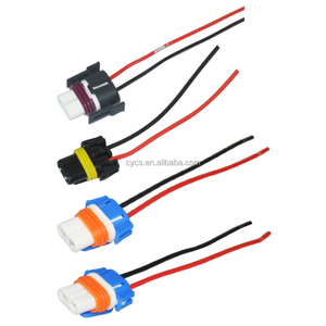 9012 H11 xe dẫn ánh sáng bóng đèn ổ cắm 9006 9005 Đèn chủ kết nối tự động ánh sáng bóng đèn Adapter cơ sở Cáp HB3 Đèn chủ - Product Image 1