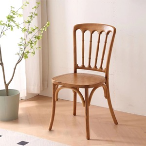Silla <span class=keywords><strong>de</strong></span> comedor <span class=keywords><strong>de</strong></span> <span class=keywords><strong>madera</strong></span> maciza <span class=keywords><strong>de</strong></span> estilo francés con respaldo <span class=keywords><strong>de</strong></span> <span class=keywords><strong>mimbre</strong></span> vintage, adecuada para uso doméstico, comercial, restaurante <span class=keywords><strong>y</strong></span> hotel. - Product Image 3