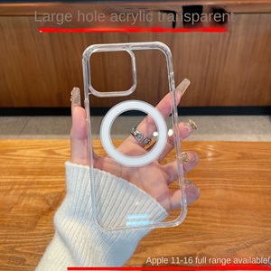 Cho Iphone 15 Pro Có Thể Sạc Lại Từ Trong Suốt Acrylic Trường Hợp Điện Thoại PC Trường Hợp Điện Thoại Iphone16 Trường Hợp - Product Image 6