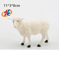 Figurines d'animaux en plastique PVC vinyle Hippopotame Girafe Mouton Âne Rhinocéros Éléphant Jouets promotionnels personnalisables avec logo pour enfants de 4 à 6 ans