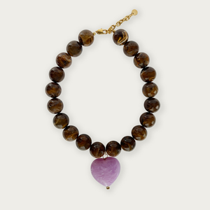 Acrylic Heart Beaded <strong>Necklace</strong> for Women Colorful <strong>Candy</strong> Beads <strong>Necklace</strong> Cute Sweet Fashion Jewelry Gift Suitable for Holidays - Product Image 2