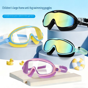 <span class=keywords><strong>Gafas</strong></span> de Natación para Niños con Protector Nasal, Alta Definición, Impermeables, Antivaho, <span class=keywords><strong>Gafas</strong></span> Protectoras para Buceo y Natación - Product Image 1