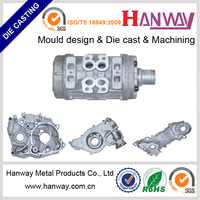 Usine de Guangzhou en Chine, usinage CNC personnalisé, fonderie, pièces de voiture en aluminium moulé sous pression CNC, fabrication OEM