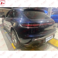 Kit carrosserie aérodynamique en fibre de carbone préimprégnée Z-ART 2022+ pour Porsche Macan 95B.3, pièces de tuning extérieur pour pare-chocs.