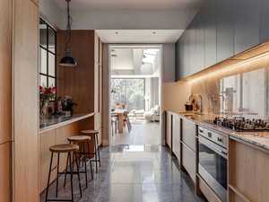 Poignées et boutons en PVC pour armoires de cuisine, panneaux de porte en MDF noir moderne, îlots de cuisine de Chongqing, chaises à plateau en marbre, écologiques AIMSP - Product Image 3