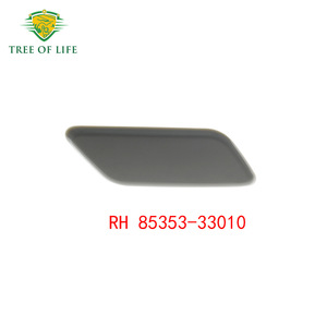 Lexus Headlight Washer Nozzle Caps 85353-33010 LH 85354-33010 RH <b>Clip</b> On Plastic Front <b>Bumper</b> Cover - Product Image 5