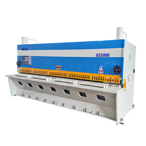 China Alta qualidade Servo calibre traseiro CNC guilhotina hidráulica tesoura máquina para aço do metal Fabricantes - Product Image 3