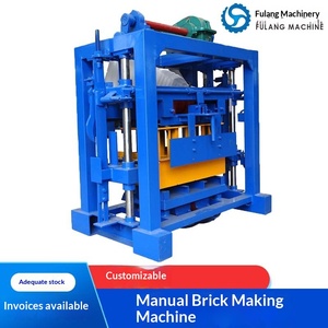 Machine à Briques Semi-Automatique Standard d'Exportation QTF40-2 pour la Fabrication de Briques Creuses - Product Image 1