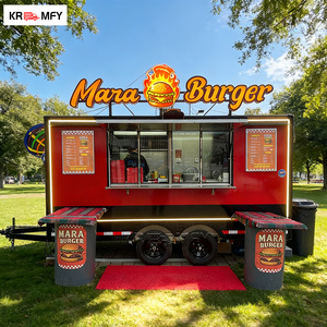 Remolque de Comida para Barbacoa, Totalmente Equipado, Cocina Móvil para Exteriores, Camioneta Comercial de Comida, Remolque de Comida para Panadería - Product Image 2