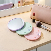 Cermin Kecil 5/10/15 Kali Lipat Cermin Rias Definisi Tinggi dengan Suction Cup Pembesar Produsen Grosir