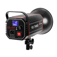 Lumière vidéo LED COB continue de haute qualité 400W 2800K-6500K, équipement d'éclairage audio-vidéo professionnel
