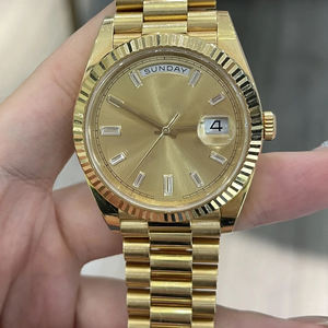 Montre automatique mécanique de luxe pour homme, date, acier inoxydable 904L, mouvement ETA, luminescente, étanche - Product Image 2