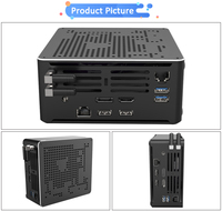 Mini Gaming PC Core I9 10980HK/10880H / I7 10750H / I5 10300H DDR4 M.2 SSD 2xRJ45 Lan Win11 Home Office Desktop Mini Computer