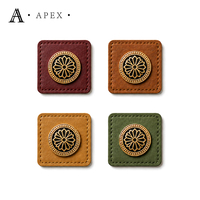 APEX Fabricant de patchs en cuir personnalisés OEM ODM pour vêtements, hijabs, abayas, foulards, chapeaux, sacs, chaussures et étiquettes en cuir pour vêtements