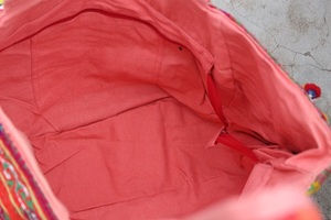 Rajasthani Banjara Boho Canvas Bags with Zipper Closure Waterproof Customizable Embroidery & Mirror <b>Work</b> for Women Gifts - Product Image 6