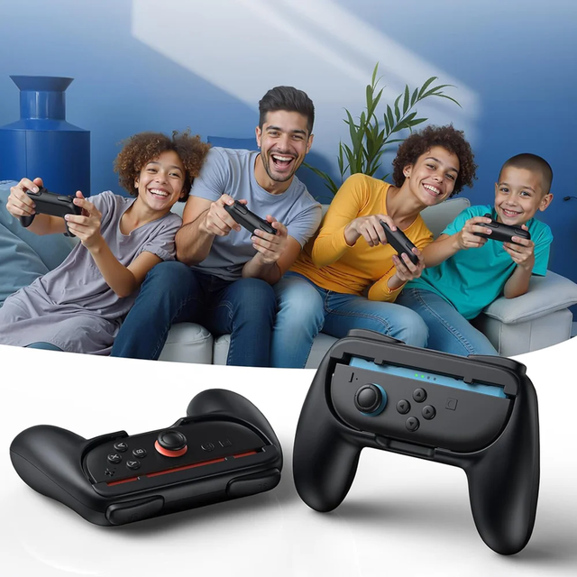2 PACK Hand Grips for Nintendo Switch 2 Joy-Con Game Controller Bracket Game Handle Hand Grip Case Grips Controller