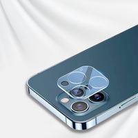 Protection d'objectif d'appareil photo mobile en verre trempé HD transparent 3D 0,3 mm avec colle intégrale 9H Grade AAA pour 17 Air Pro Max