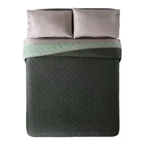 Edredón Ultrafino Vianney Green, Acolchado de Poliéster, Ropa de Cama de Verano - Product Image 1
