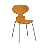 Chaise de loisirs à dossier pour balcon, chaise de salle à manger simple pour la maison, table et chaise, chaise de négociation empilable pour salle de conférence