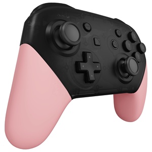 EXtremeRate Custom Replacement Puffy Pink Handle Grip Housing Shell for Nintendo <b>Switch</b> Pro Controller - Product Image 3