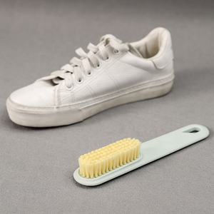 A2998 sikat pembersih rumah tangga, alat cuci bahan plastik lubang gantung penggosok sepatu dan pakaian bulu lembut - Product Image 4