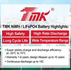 SC Kích thước 3000mAh 7.2V Nimh Pin Kim Loại Nhà ở NiMH pin có thể sạc lại pin nhiệt độ cao NiMH - Product Image 4