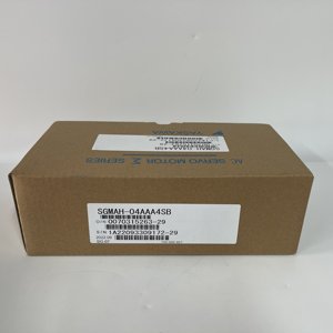 Moteur servo AC Yaskawa 100% neuf et original, série Sigma SGMAH-04AAA4SB - Product Image 1