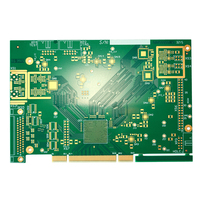 Fabricant de cartes accélératrices GPU/NPU/ASIC personnalisées avec substrat à faible perte, HDI, forage contrôlé, impédance contrôlée et connecteurs dorés