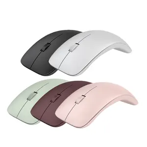 Wholesale Magnetic Wireless Mouse For Office PC Computer Laptop Ergonomic Mouse Mice Portable Silent Slim 2.4G Wireless Mouse