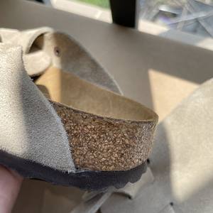 Birkenstocks Cómodas sandalias cerradas de cuero de vaca Zuecos y mulas Primavera y verano al aire libre Ocio Plataforma de corcho con <span class=keywords><strong>goma</strong></span> <span class=keywords><strong>Eva</strong></span> - Product Image 2