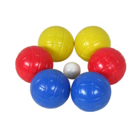 Boules de pétanque en plastique remplies d'eau Proyoung DH-C06 à prix abordable avec logo personnalisé certifiées EN71 pour usage extérieur
