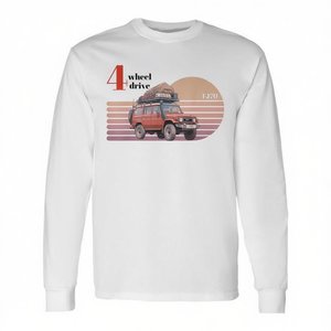 T-shirt a maniche lunghe per avventure fuoristrada con trazione integrale FJ70 - Product Image 2